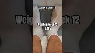 Weigh-In Week 12