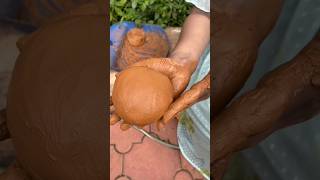 I Made Clay From Scratch! 🏺 (The Final Result) #trending #shorts #pottery #clay #diy #diyclay #asmr