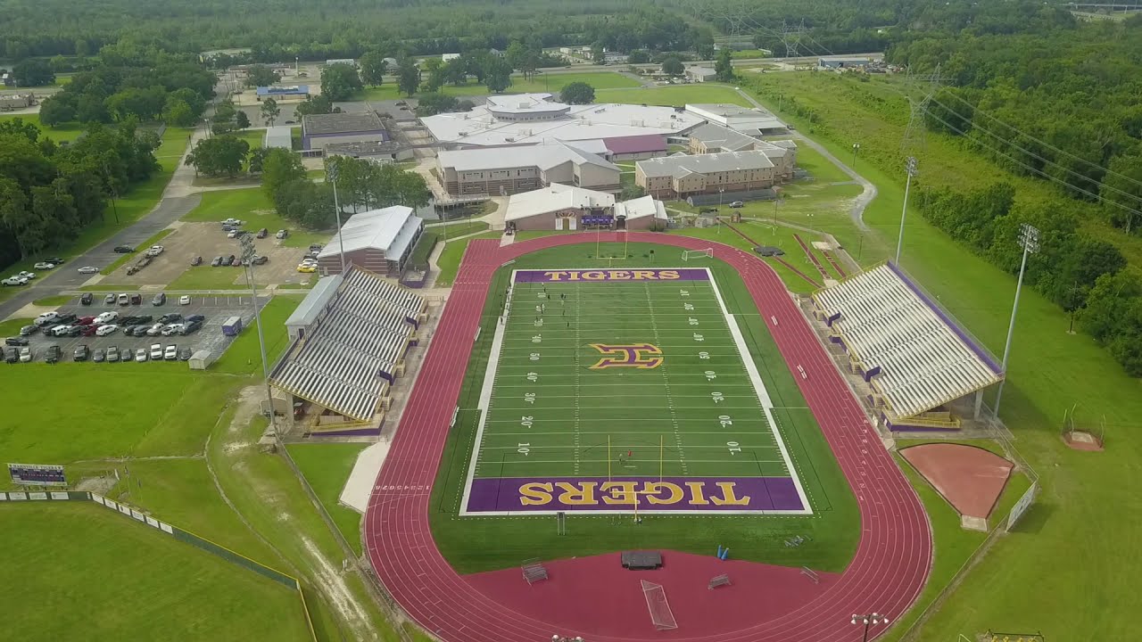 HAHNVILLE HIGH SCHOOL FLY OVER HAHNVILLE TIGERS YouTube