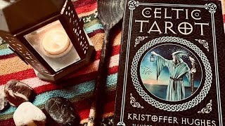 A Very Chatty Flip Through and Review of the “Celtic Tarot” by Kristoffer Hughes