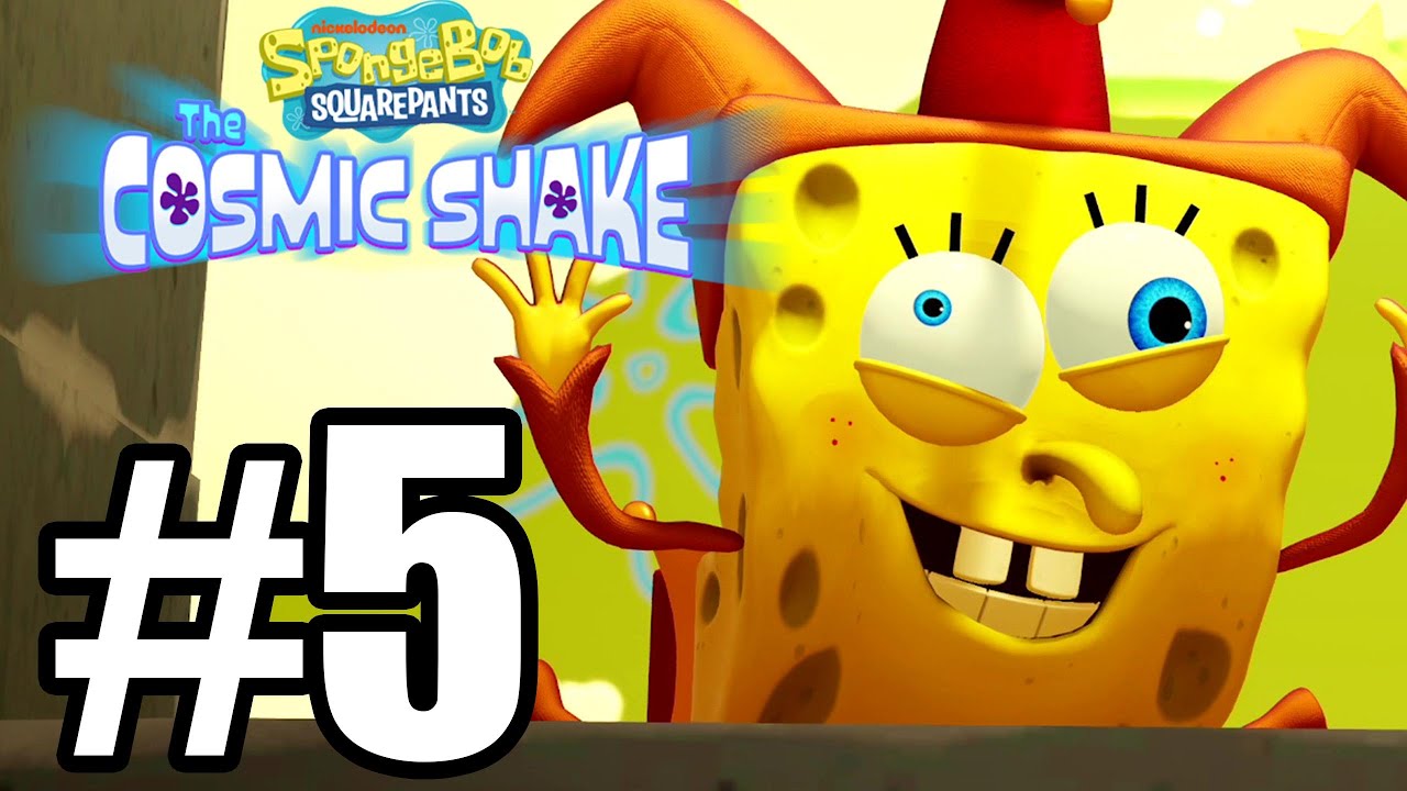 SpongeBob SquarePants: The Cosmic Shake Gameplay Walkthrough Part 5 ...