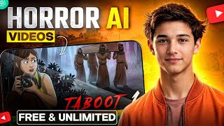How To Make Viral 2D Horror Story Videos With Free AI Tools | Full Tutorial