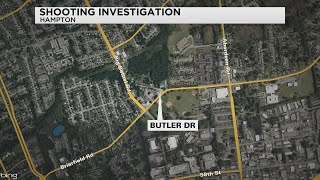 Police: 1 injured in shooting on Butler Dr. in Hampton