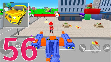 Gangs War Pixel Shooter Rp Game | Gameplay Walkthrough-Machine gun VS Zombie Boss -Part 56 (And,IOS)