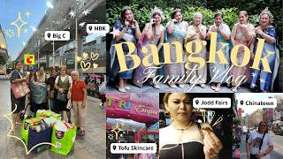 (Ep. 5) Family Trip to Bangkok! 🇹🇭 | Big C, MBK, Jodd Fairs, Chinatown, Tofu Skincare (+photoshoot!)
