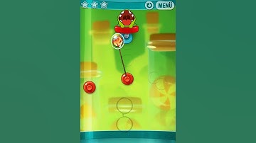 Cut The Rope Experiments 3-20 - 3 Stars - Sticky Steps - Klebrige Fährten
