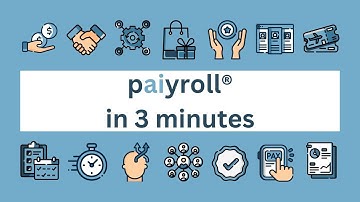 paiyroll® in 3 minutes - automating payroll