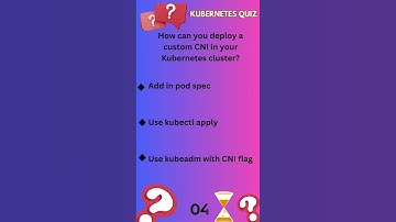 The Ultimate Kubernetes Interview Quiz - Test Your Knowledge and Skills 23