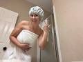 What I noticed about this satin lined shower cap for hair care