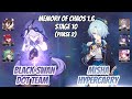 Black swan dot team  misha hypercarry memory of chaos stage 10 3 stars  honkai star rail