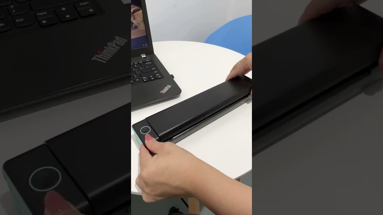 A Portable Printer That Can Be Used In The Office Or Car Phomemo A4printer Portableprinter