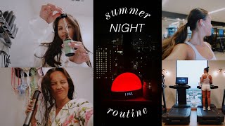 my SUMMER NIGHT ROUTINE (productive &amp; relaxing)