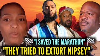 UNTOLD STORY: Owner Of 'Crip LLC' Tia PROTECTED Nipsey Hussle from Big U & Suge Knight EXTORTION!