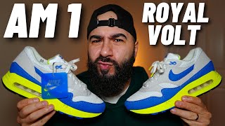 Nike Air Max 1 '86 Royal Blue Volt Unboxing & On Feet