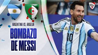 ¡Golazo de Messi, golazo de los campeones! | Argentina vs. Argelia | Copa Mundial de la FIFA 2026