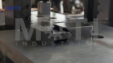 #40 Vertical Bending of Busbar Machine MOTI-30-3NC/50-3NC/80-3NC