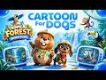 Dog TV Tropical Forest 🌴🐶 | Cartoons for Dogs Home Alone &amp; Anti-Anxiety Relaxing Videos