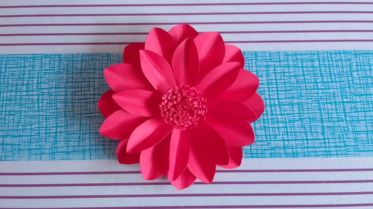 ide membuat bunga dari kertas | diy | craft | origami bunga | handmade ...