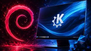 Como ficou o Debian 13.5 com interface KDE Plasma?