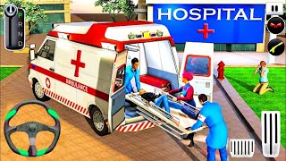 Roof Jumping Ambulance Simulator - Rooftop Stunts Rescue Driver - Android Gameplay screenshot 5