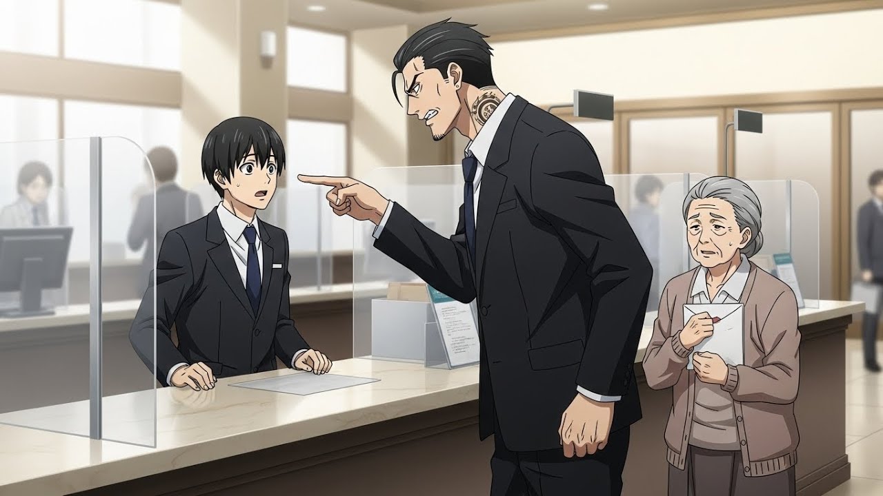 Elderly Black Ex-Omega Humiliated at the Bank… But the Alpha Mafia Boss Was There