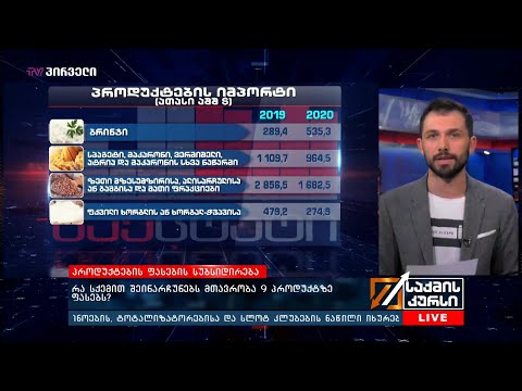 რა სქემით შეინარჩუნებს მთავრობა 9 პროდუქტზე ფასებს?