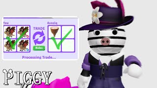 Zuzy get scammed on Adopt Me - Roblox Piggy Animation