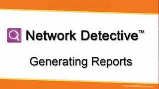 4 - Generating Reports