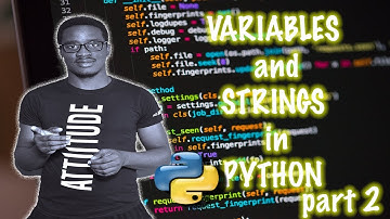 5. Variables and Strings in Python - Part 2 - 30 days of Python