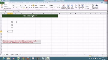 Hướng dẫn cách sử dụng hàm int trong Excel