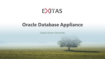 Exitas Technical Lunch: Oracle Database Appliance (ODA)