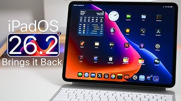 iPadOS 26.2 Brings It Back!