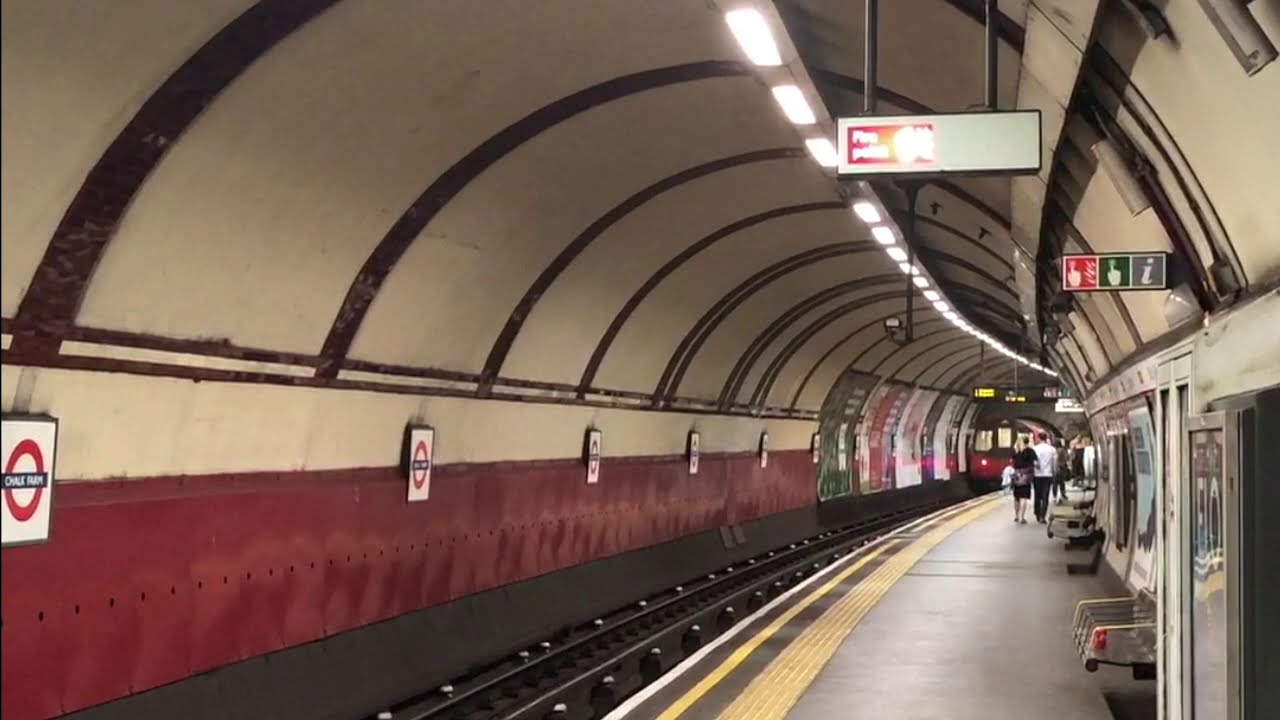 Northern Line Trains at Chalk Farm on September 15th 2018 YouTube