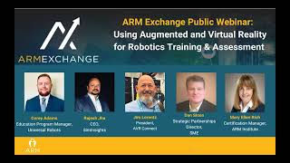 Webinar Recording: Using Augmented & Virtual Reality for Robotics Training & Assessment