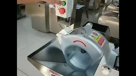 Hello River Brand Mushroom Dicing Machine  Ginger Dicing Machine Potato Dicing Process Machine