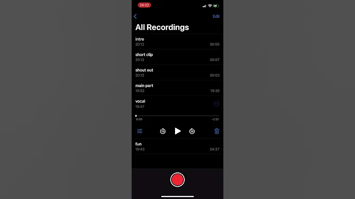How to import file from Voice Memos