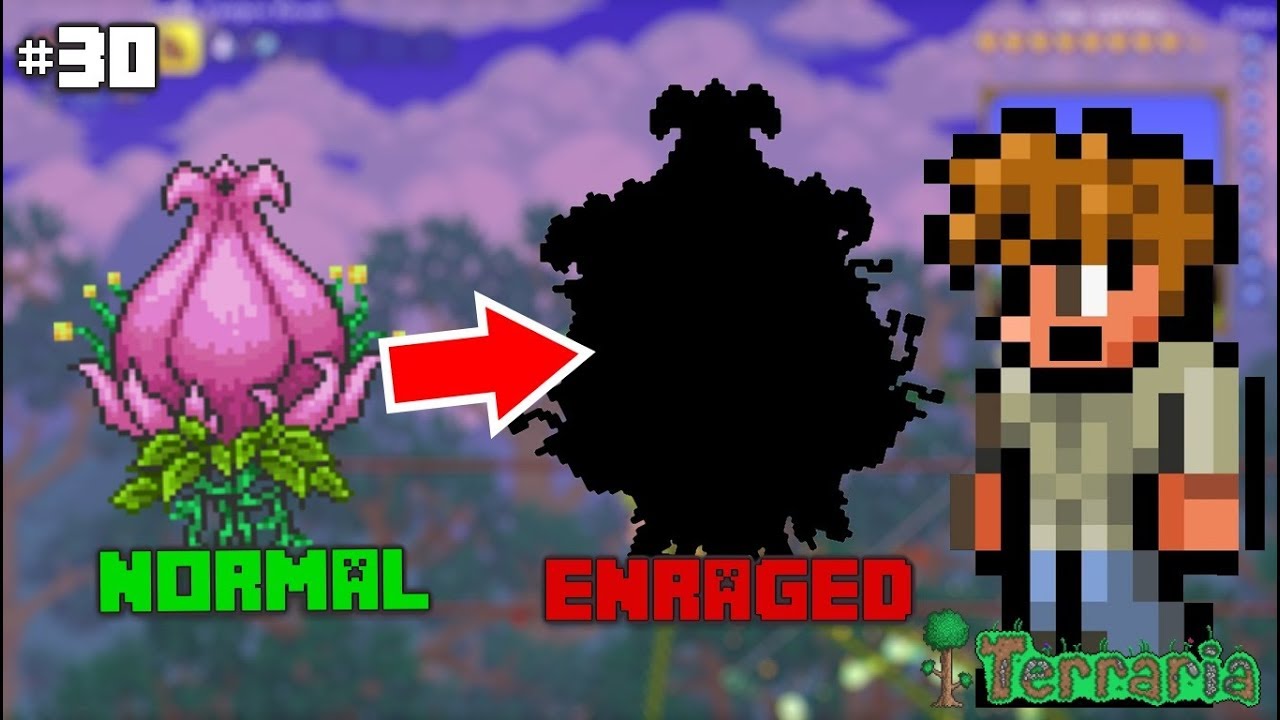 Enraged Plantera Terraria 30 Youtube