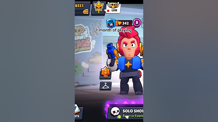 1 Day of playing VS 1 month VS 1 year #funny #brawlstars