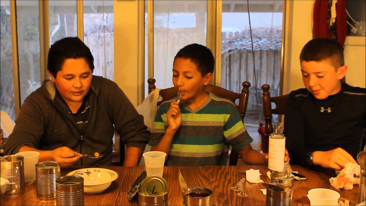 Canned Food Challenge BTS YouTube