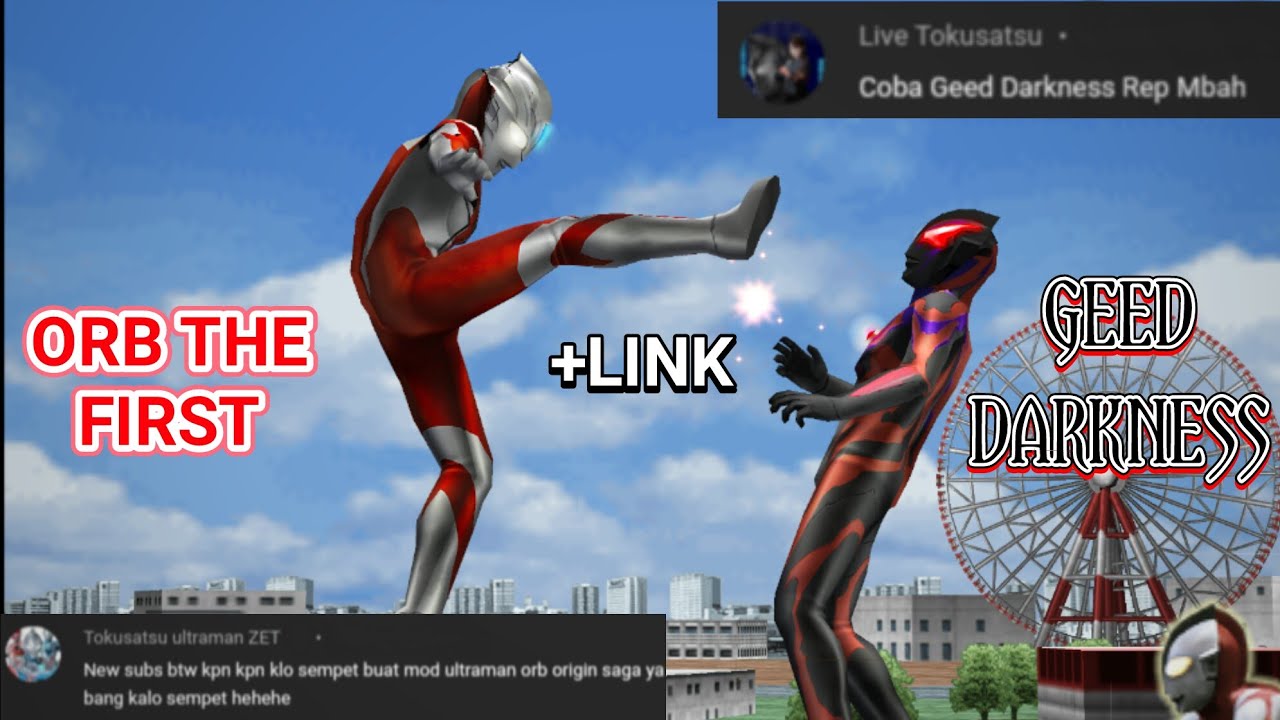 Orb the First VS Geeb Darkness UFE0 MOD TEXTURE