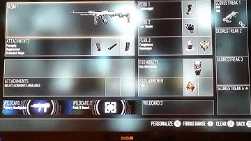 Best class setup video ASM1 Advanced Warfare