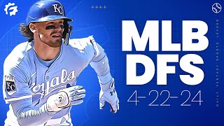MLB DFS Picks \& Strategy for DraftKings \& FanDuel (4\/22\/24)