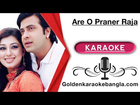 Are O Praner Raja Tumi Je Amar          Bangla karaoke with lyrics  Demo