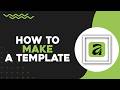 How To Make a Template In Affinity (Quick Tutorial)
