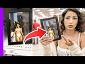 Planting a spicy photo of my girlfriend for sale in target prank she freaked out