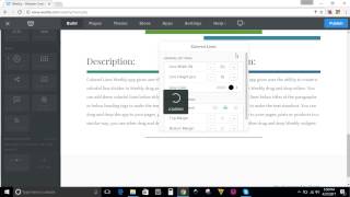 Colored Lines Weebly App Demo