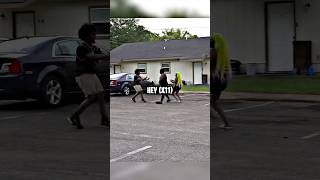 Throwing Basketball At Strangers