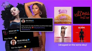 Nicki Minaj Accuses Doja Cat of Using Her Name in “Demons” for Algorithm Push?