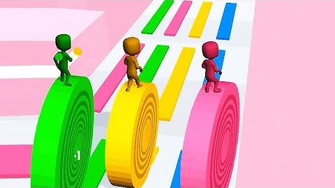 Layers roll game|layers roll gameplay walkthrough|| Android ios gameplay|| #level 16