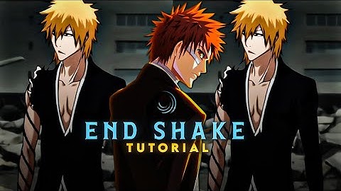 「Alight Motion」  "End Shake"  Tutorial